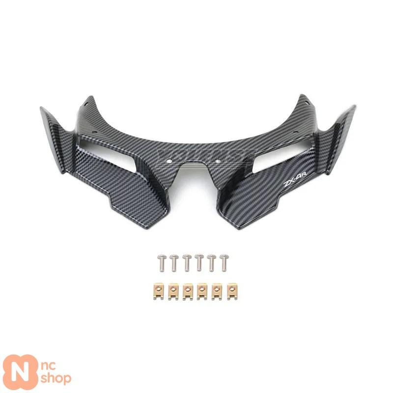 並行輸入品】 バイクフロントフェアリングウイングレット 空力ウイング