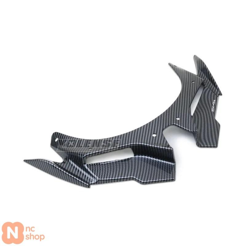 並行輸入品】 バイクフロントフェアリングウイングレット 空力ウイング