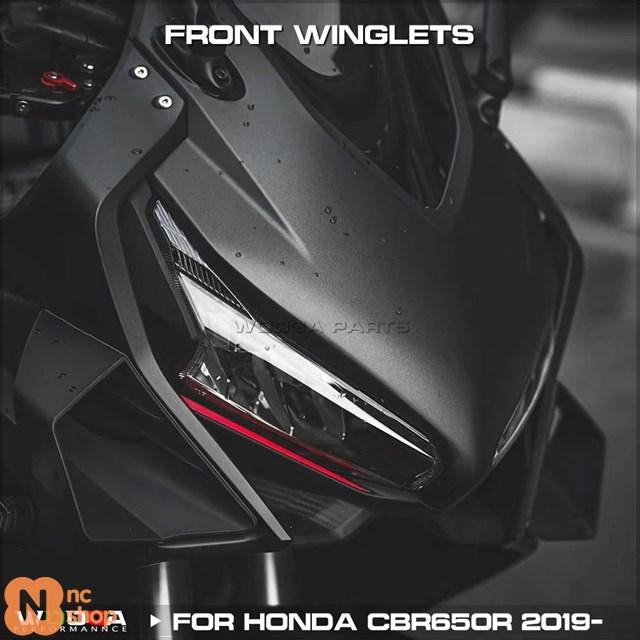 並行輸入品】 ホンダ CBR650R 2019年-2023年用フロントウイングレット