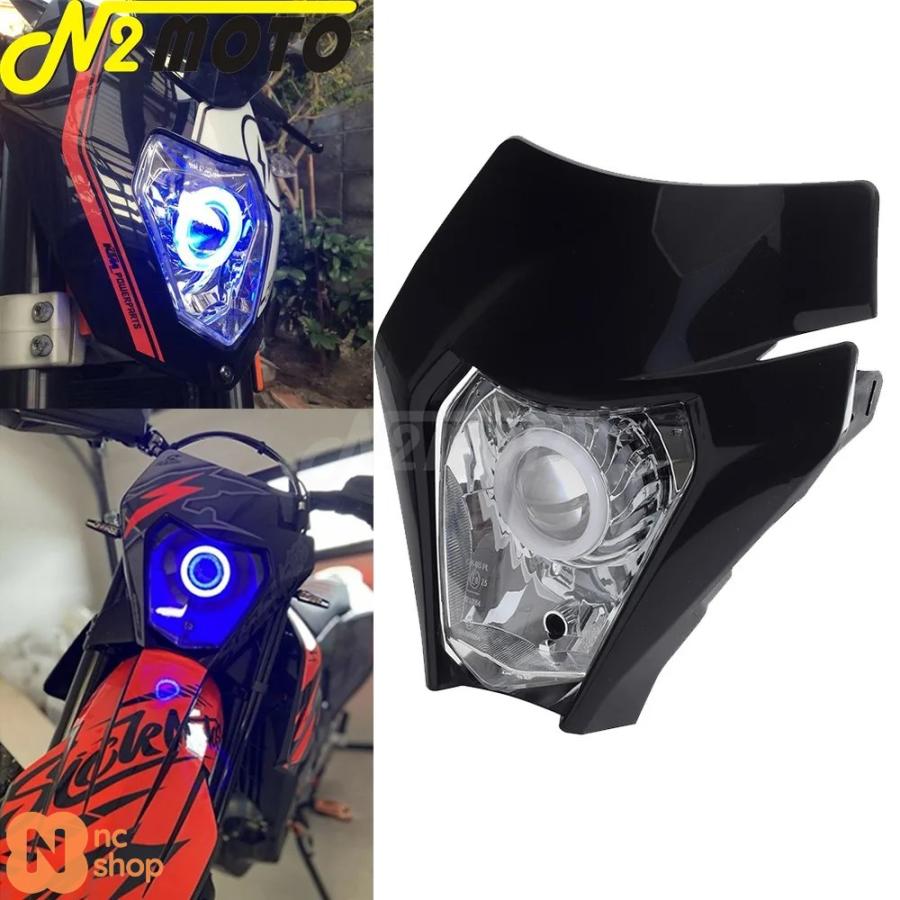 スーパーモトバイク用 LEDヘッドライト ハイビーム/ロービーム スーパーモトバイク用 LEDヘッドライト ハイビーム/ロービーム