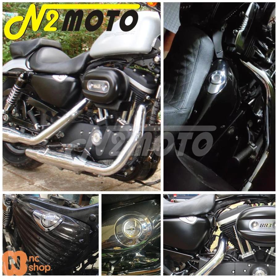 並行輸入品】 バイク燃料タンクプラグオイル温度ゲージ温度計メーター