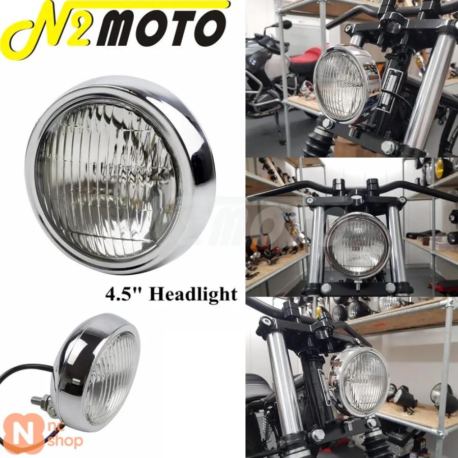 4.5インチ ハーレーダビッドソン用 汎用 ビンテージ バイク 二輪 4.5インチ ハーレーダビッドソン用 汎用 ビンテージ バイク 二輪