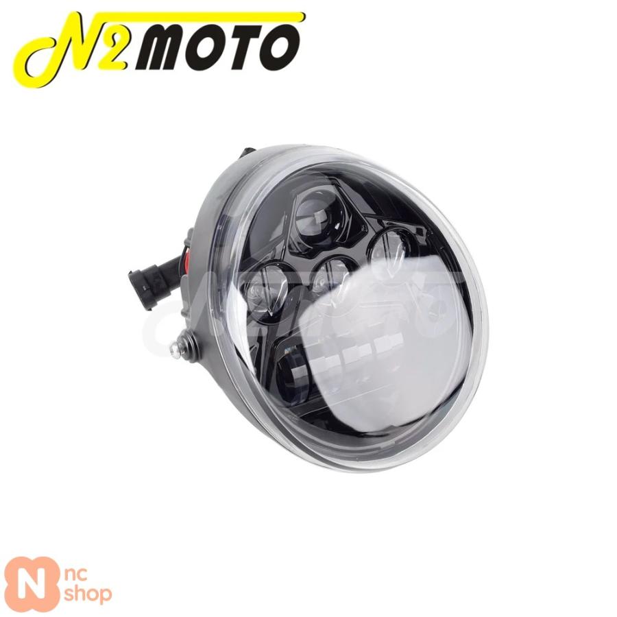 バイク用LED V-RODヘッドライト ハイビーム/ロービーム フロント バイク用LED V-RODヘッドライト ハイビーム/ロービーム フロント