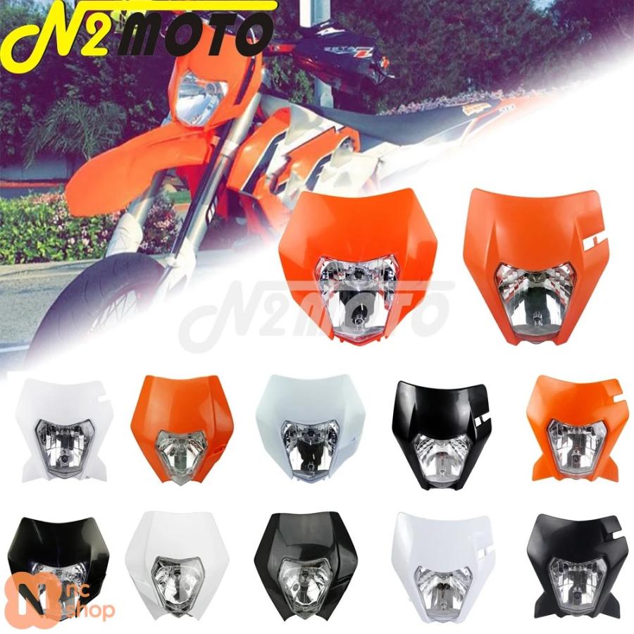 KTM ヘッドライト セット オレンジ SX SXF EXC XCW Eマーク 並行輸入品】 LED ヘッドライト KTM EXC EXCF SX SXF XC XCF XCW XCFW