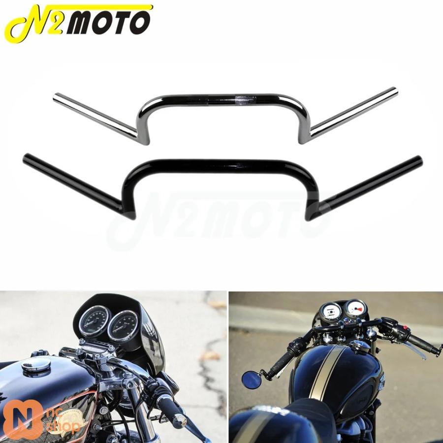 並行輸入品】 ストリートバイク バイク 7/8インチ1インチ ブラック