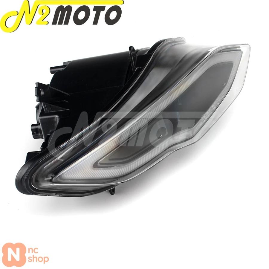 並行輸入品】 12V LED ヘッドライト DRL ハイ/ロービーム アセンブリ