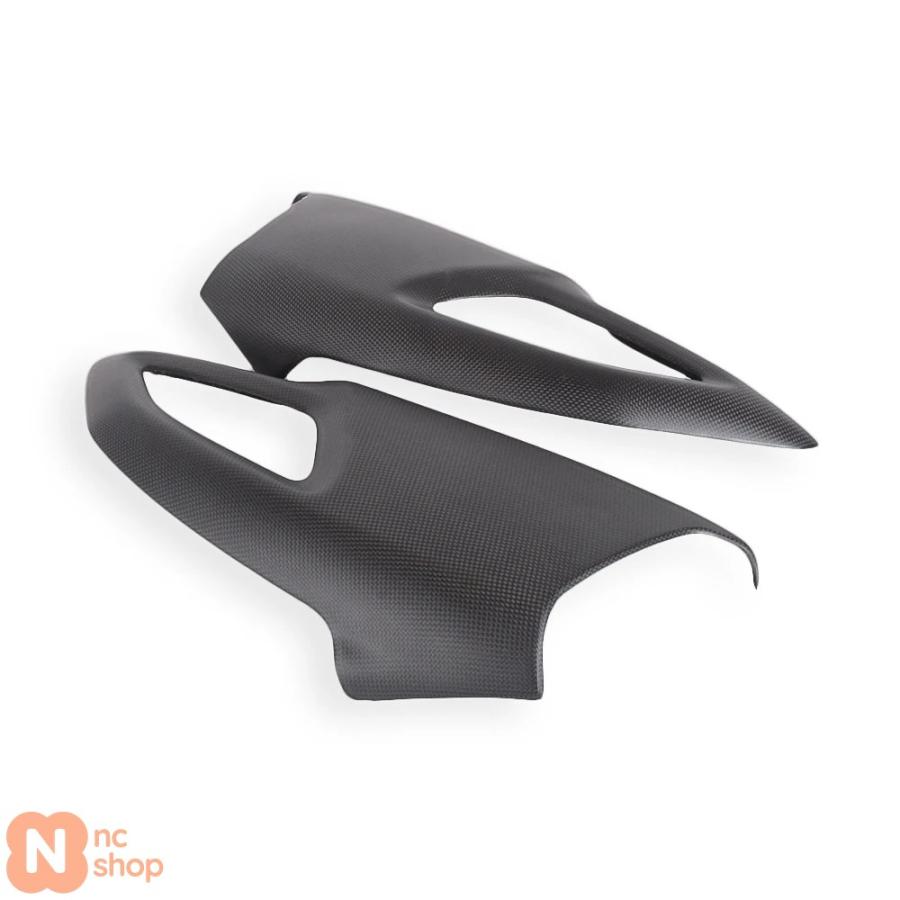 並行輸入品】 バイク用カーボンタンクサイドカバー エアインテーク