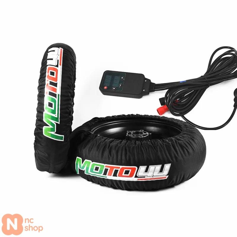 並行輸入品】 デジタルバイク 二輪レース用タイヤヒーターカバー 120