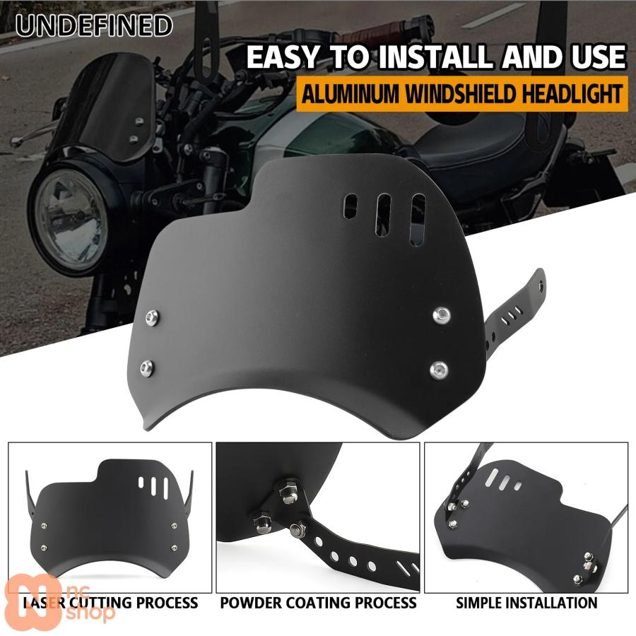 XSR700 DART Classic ウインドシールド スクリーン Yamaha XSR700 Dart Flyscreen