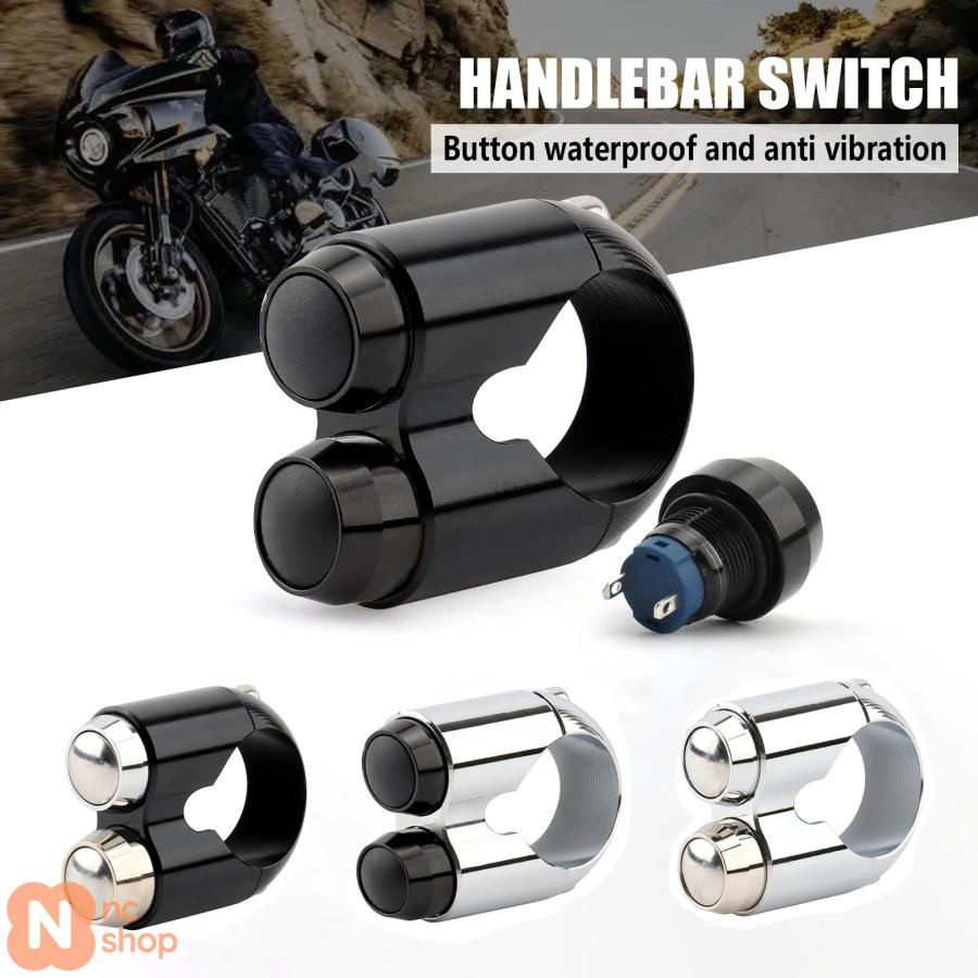 並行輸入品】 バイク用スイッチ 1インチ 25MM ハンドルバー用