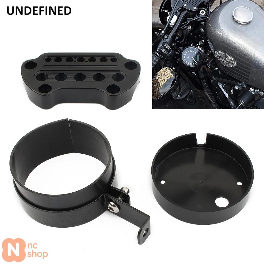 バイク用計器スピードメーターカバー移設用サイドマウント バイク用計器スピードメーターカバー移設用サイドマウント