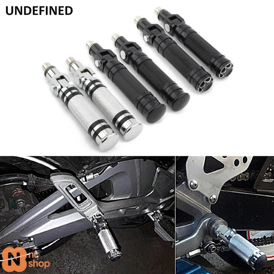 折りたたみ式フットレスト ブラック 【公式通販】