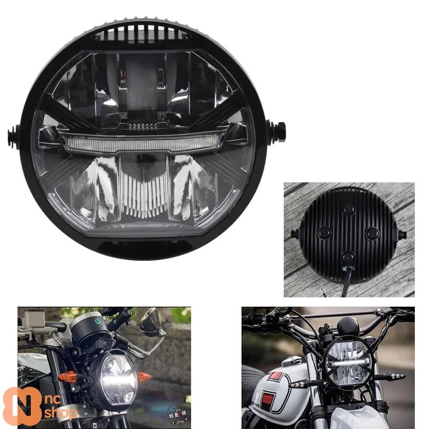 並行輸入品】 バイク LED ヘッドライト アセンブリ ライト アプリリア