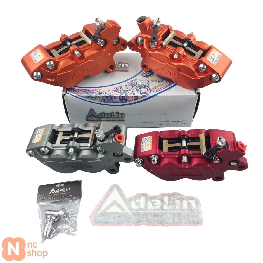 並行輸入品】 ADELIN ADL7 フロントブレーキキャリパー バイクディスク