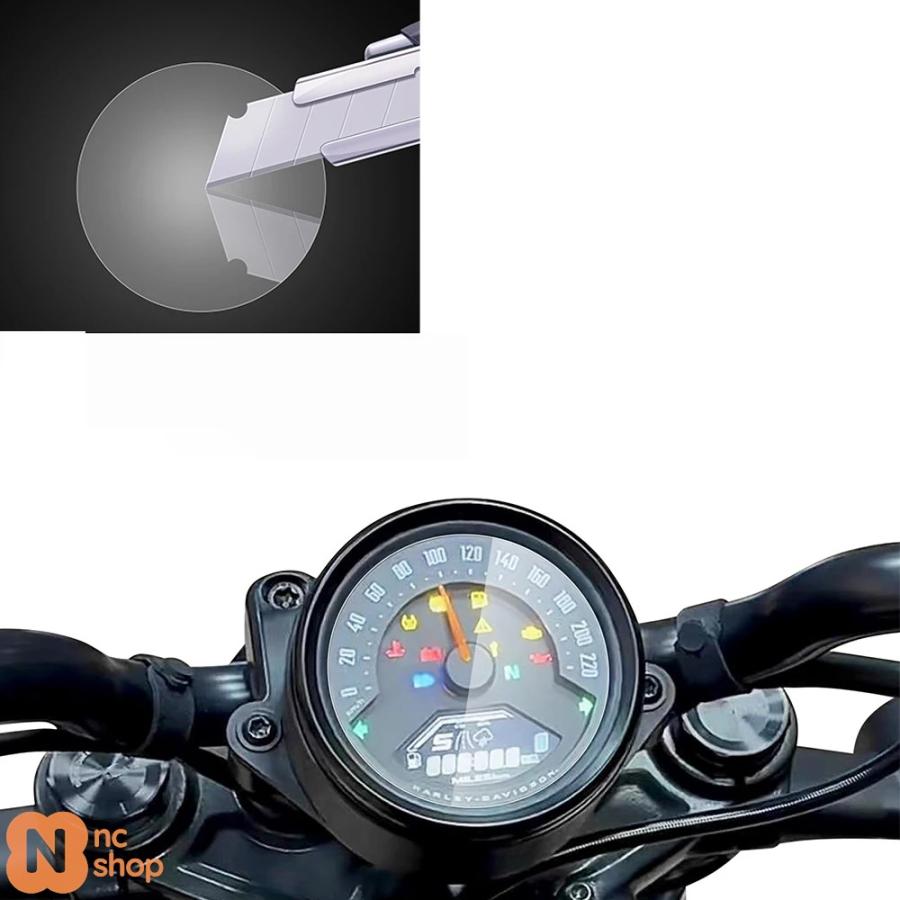 並行輸入品】 79MM スピードメーター スクラッチ クラスター保護