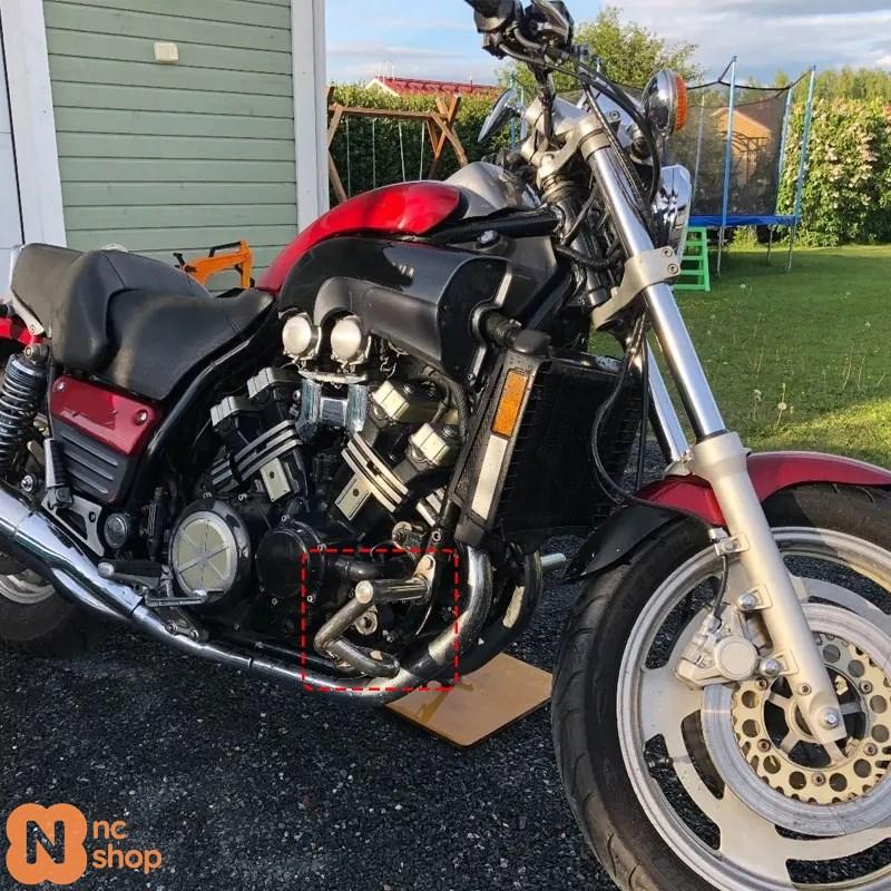並行輸入品】 VMX V-MAX 1200 バイク用エンジンガード クラッシュバー