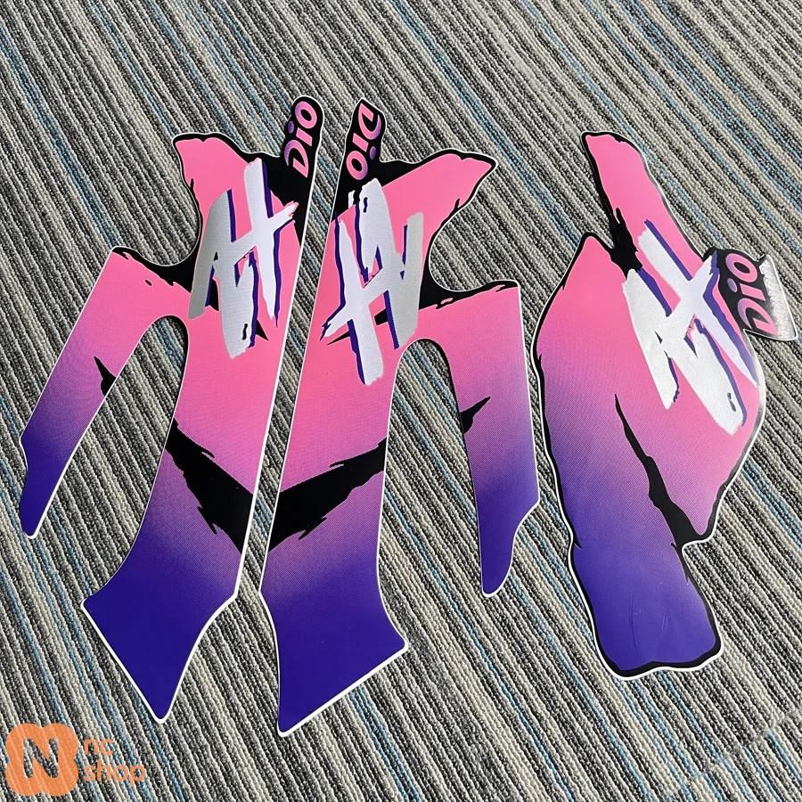 シール・ステッカー aya 並行輸入品】 パープル ホンダ DIO ZX 50 AF27 AF28 AF34 AF35 AF38