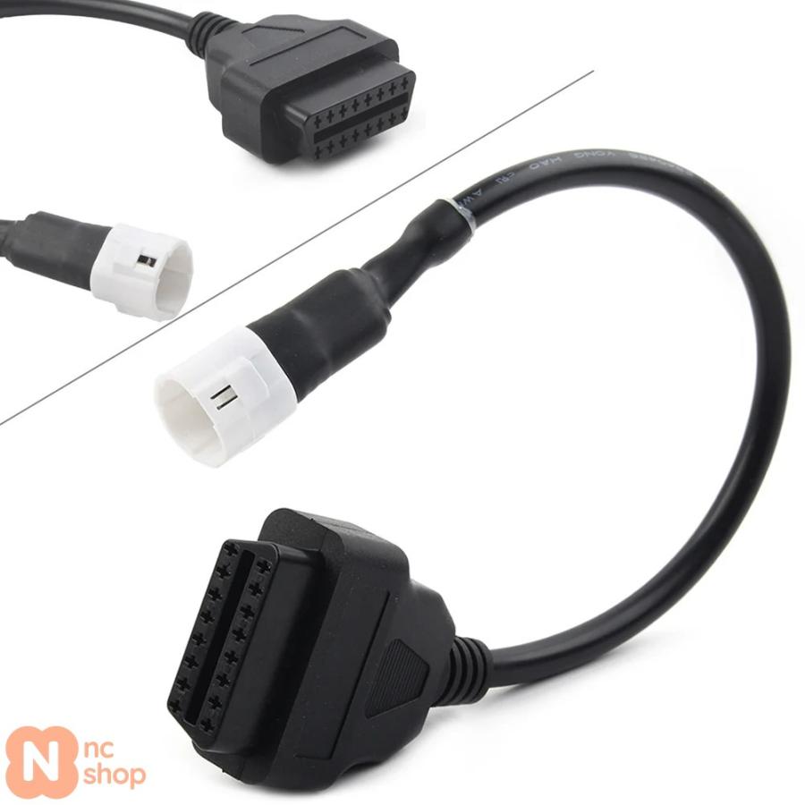 並行輸入品】 バイク 3ピン-16ピン OBD2 診断スキャナー アダプター