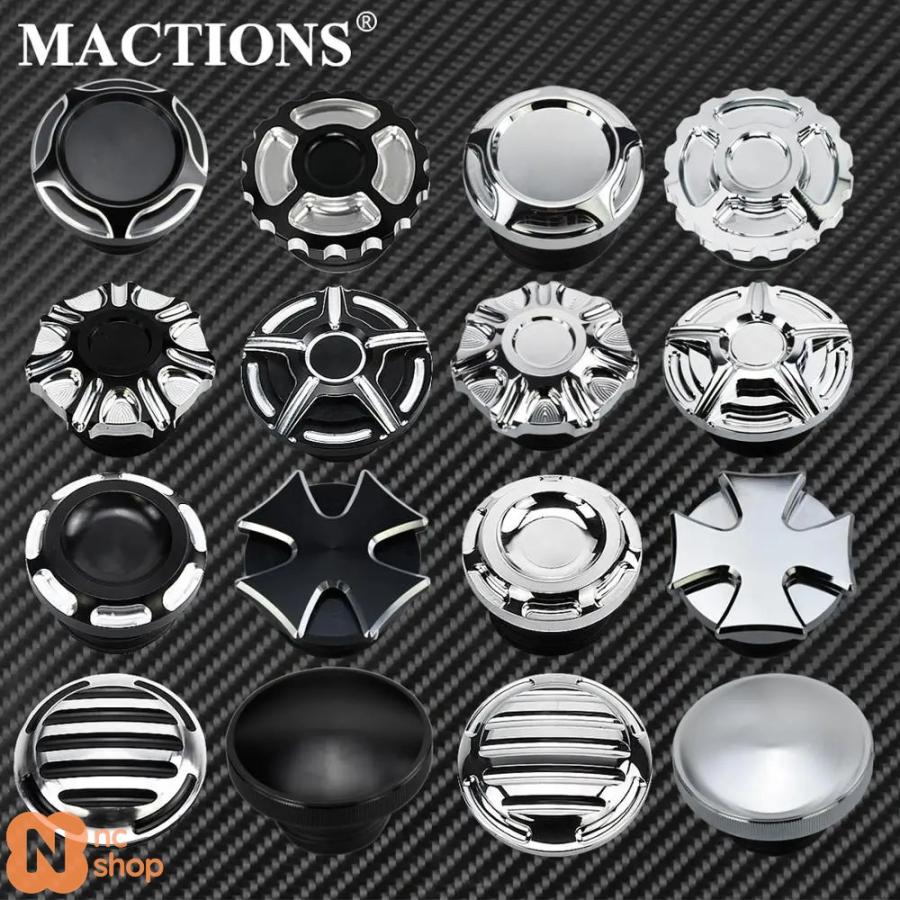 並行輸入品】 ハーレー アルミニウム装飾オイルキャップ燃料ガスタンク