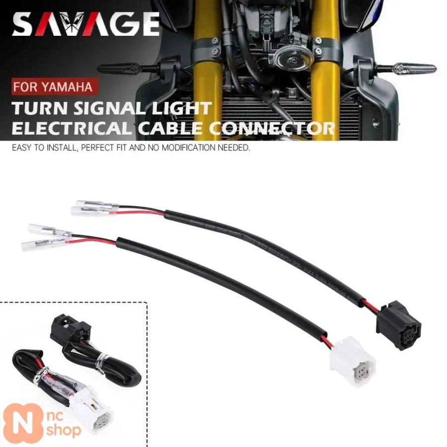 並行輸入品】 ウィンカーライトケーブルコネクター ヤマハ MT09 TRACER