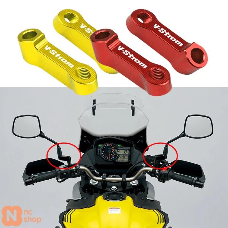 並行輸入品】 Vストローム リアビューミラー延長ライザー延長