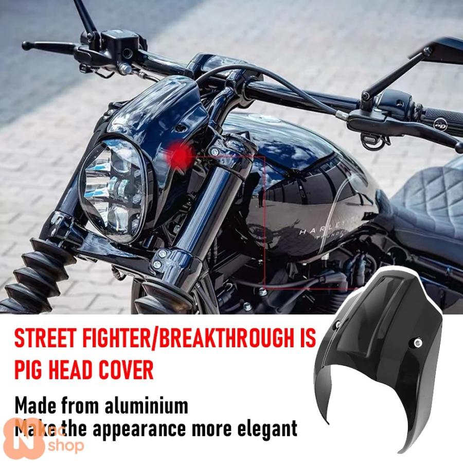 ハーレー　ブレイクアウト　FXBR ヘッドライト 並行輸入品】 ハーレー ブレイクアウト FXBR/S 2018-2022 2021 2020