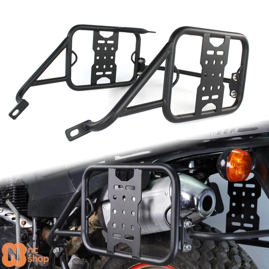 並行輸入品】 バイク サイドパニアラック ヤマハ TW200 1987-2024 TW