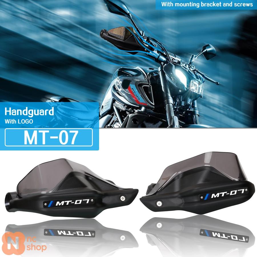 並行輸入品】 バイク 二輪 MT07 アクセサリー ハンドガード ウィンド