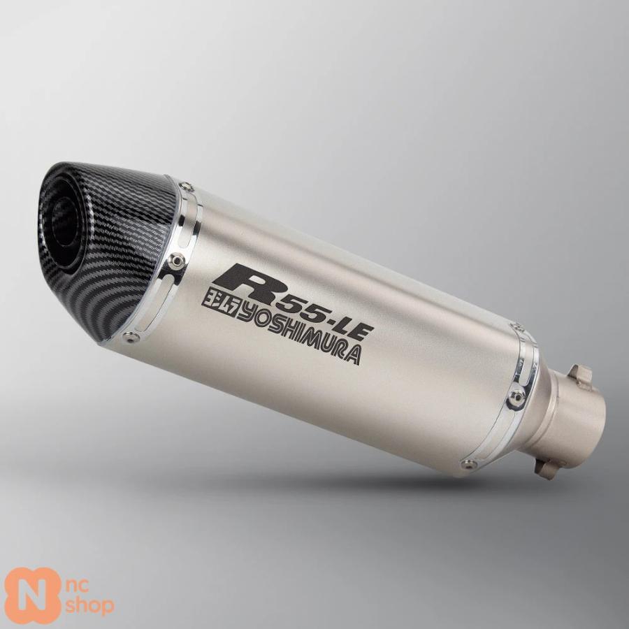 並行輸入品】 汎用 バイク マフラー YOSHIMURA R55 LE 排気 GSX-R CBR