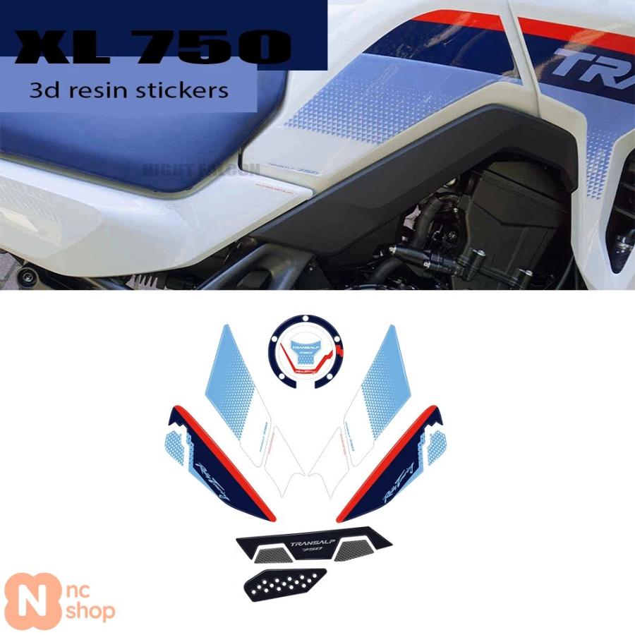 並行輸入品】 XL750 TRANSALP 2023 バイク 3D エポキシレジン