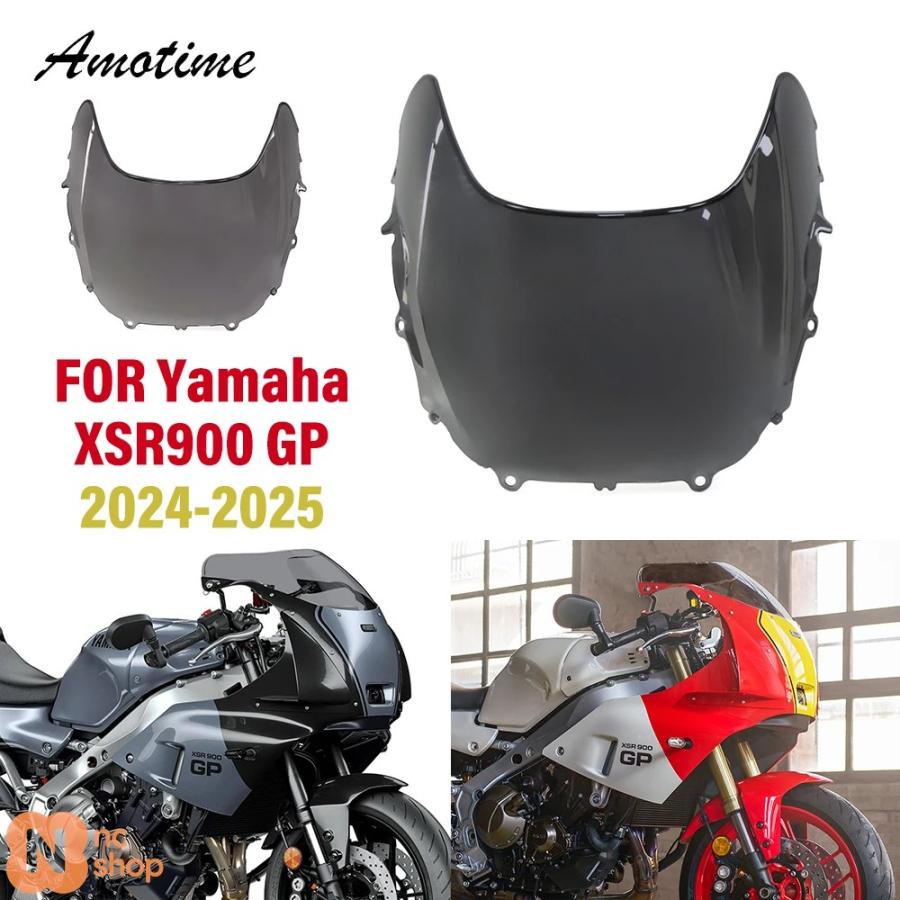 並行輸入品】 XSR900 GP 2024 2025 バイク ウィンドシールド ウィンド