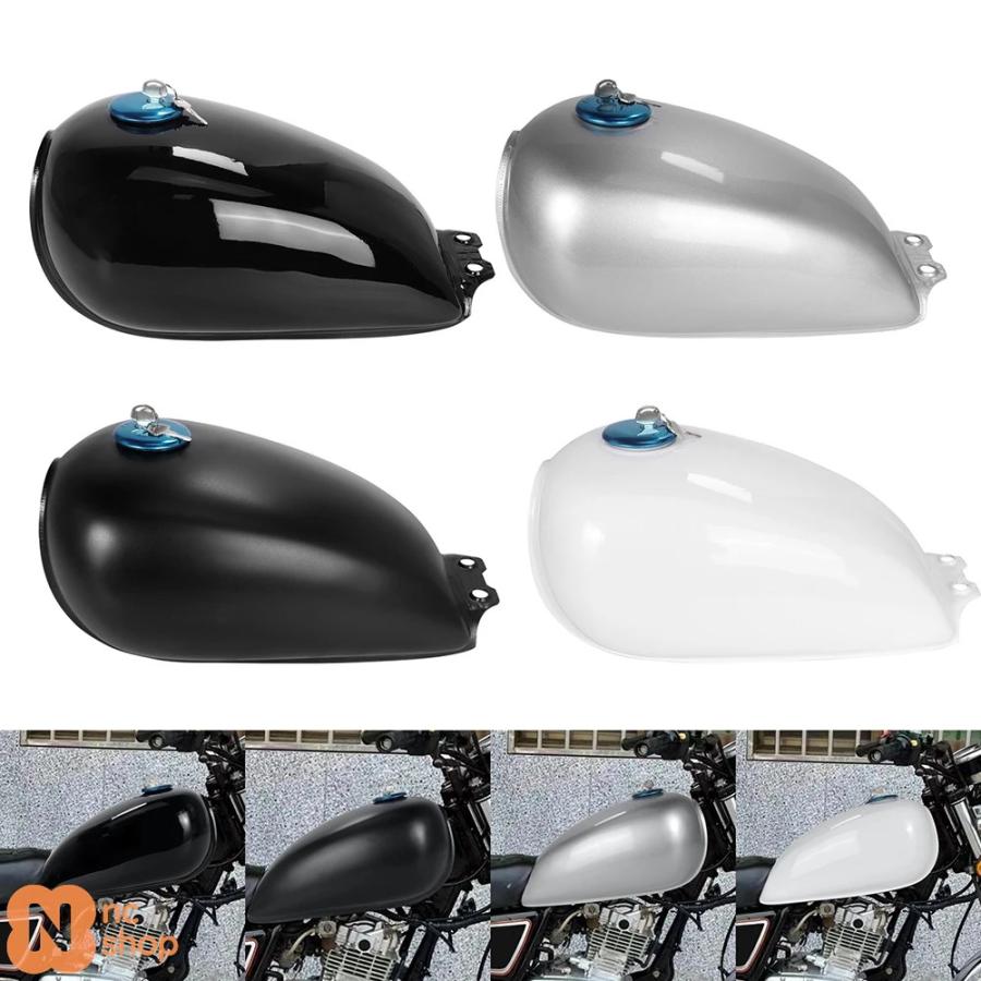 並行輸入品】4色 9L 2.4ガロン アイアン バイク 二輪 ガソリン燃料