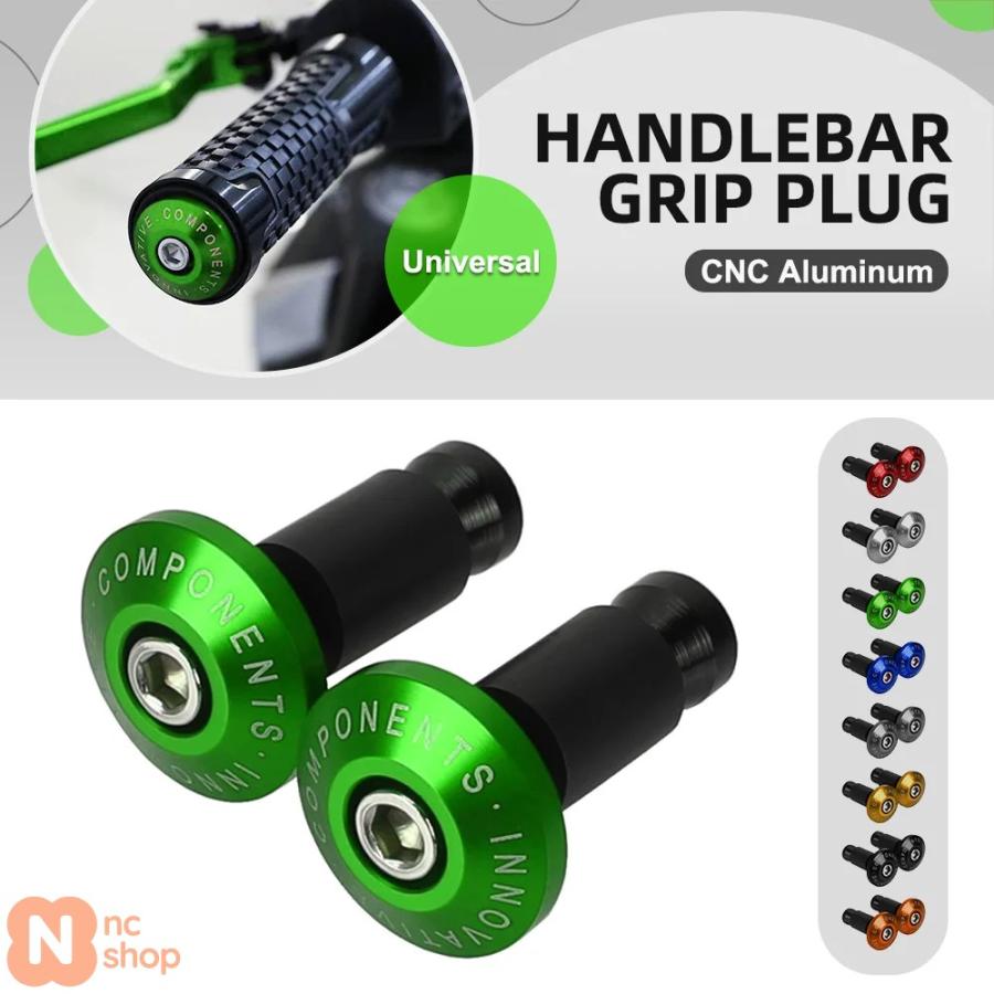 並行輸入品】バイク 二輪ハンドルバーグリップキャッププラグエンド