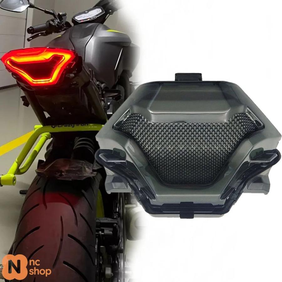 並行輸入品】ヤマハR3 R25 MT03 MT-03 MT-07 MT-25 FZ-07 テールライト 