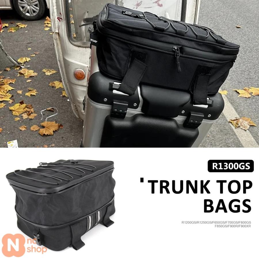 並行輸入品】バイク用 拡張可能 防水 ラゲッジ サイド トップケース