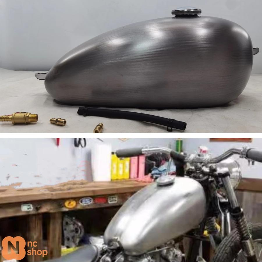 ハーレーダビットソンバイク タンク左右 送料込み‼️ 並行輸入品】11Lバイクガソリン燃料タンク汎用 ハーレーダビッドソン