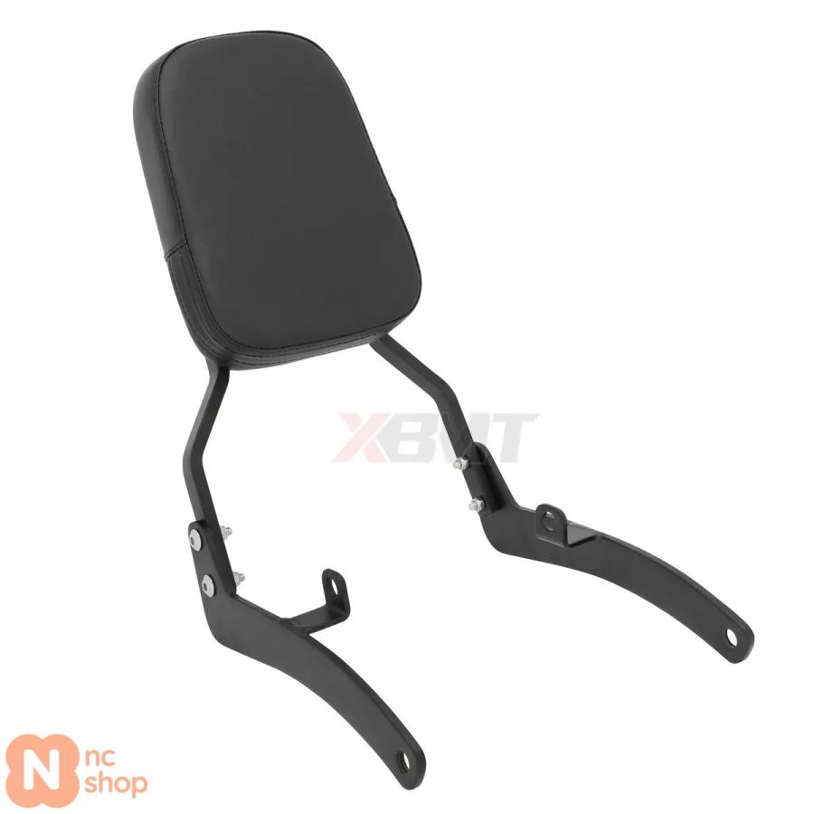 【並行輸入品】バイク リアバックレスト シシーバー ラゲッジラック ヤマハ ヴァイラゴ 400 535 XV400 XV535 全年式