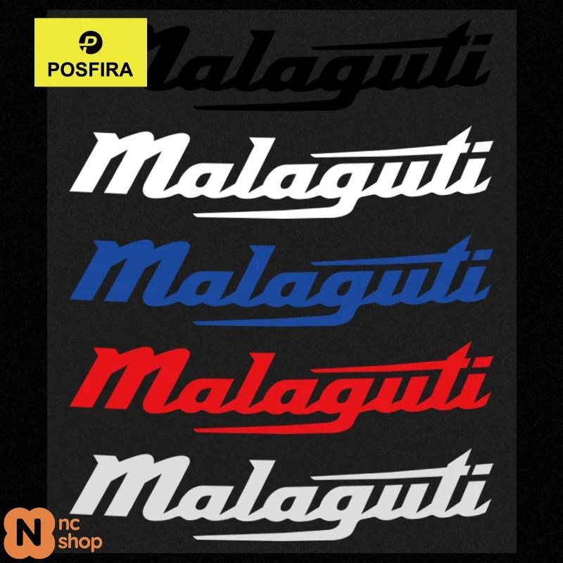 並行輸入品】バイク ステッカー ビニールデカール マラグティ