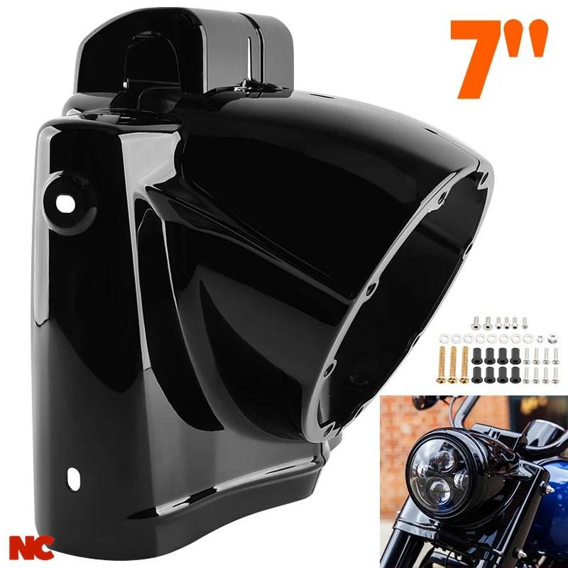 並行輸入品 バイクアクセサリー ラウンドヘッドライトナセルカバー