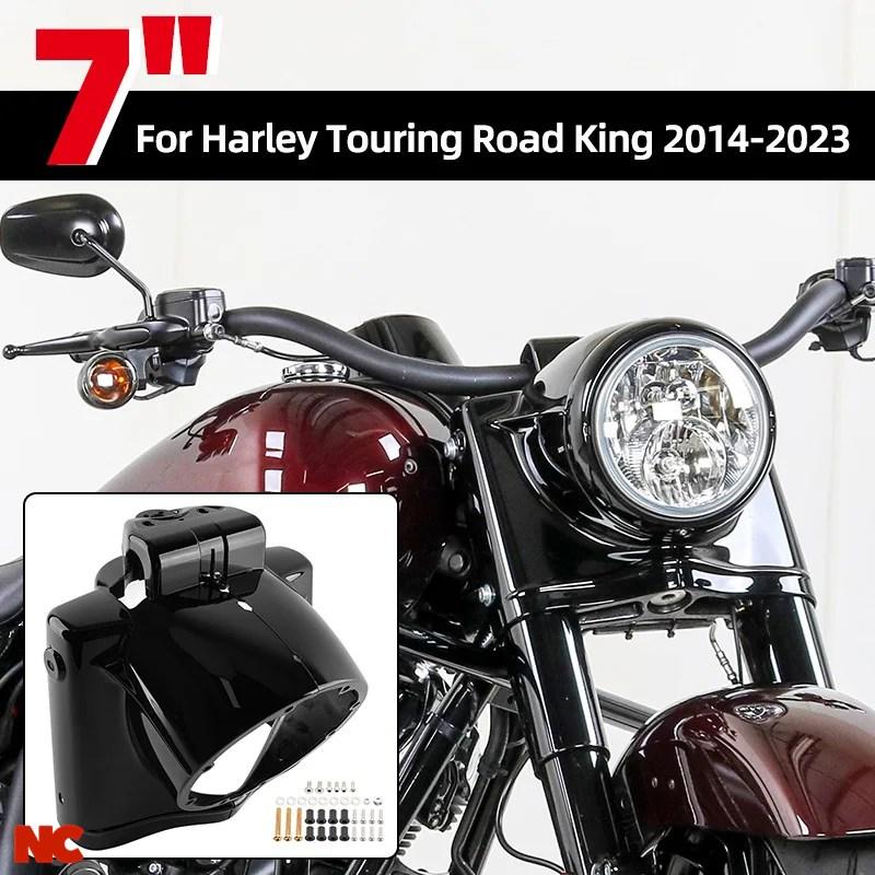 並行輸入品 バイクアクセサリー ラウンドヘッドライトナセルカバー