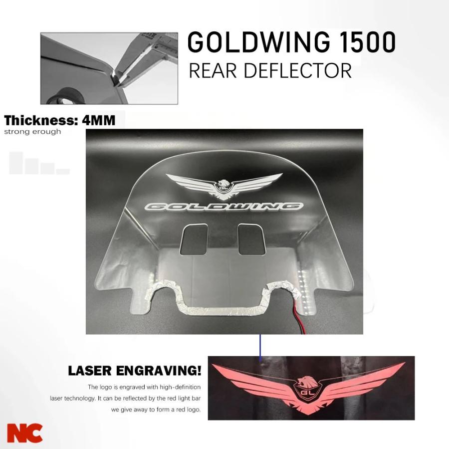 ホンダ ゴールドウイング1500 ディフレクター 中古品 並行輸入品 ゴールドウィング1500 アクセサリー ホンダ ゴールド