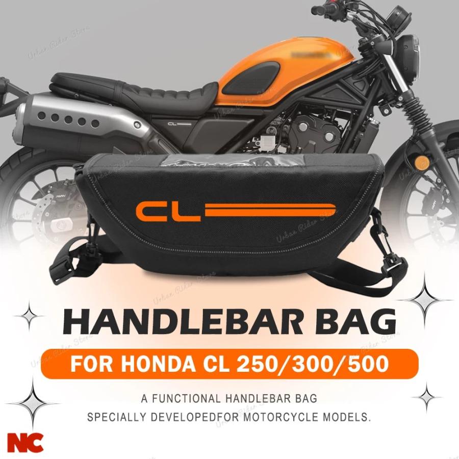 並行輸入品 ホンダ CL 250 300 500 バイクハンドルバー用トラベル