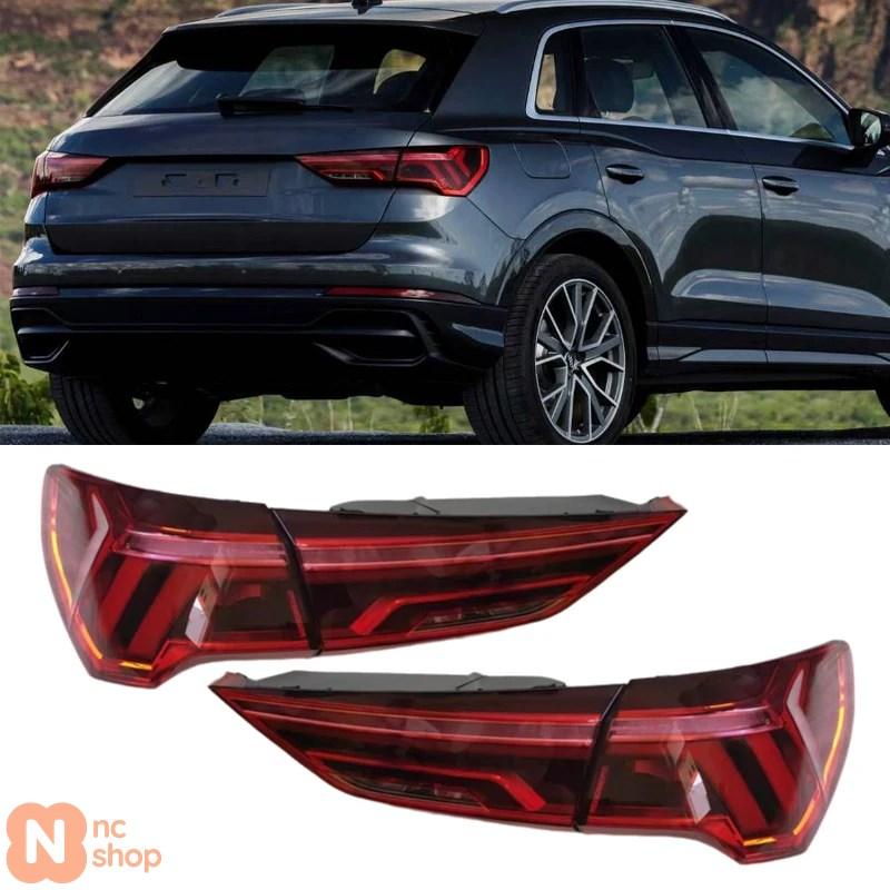 超美品　アウディQ3、RSQ3用LEDテールランプ Car Lights for AUDI Q3 2013-2018 RS Q3 LED Taillight Assembly