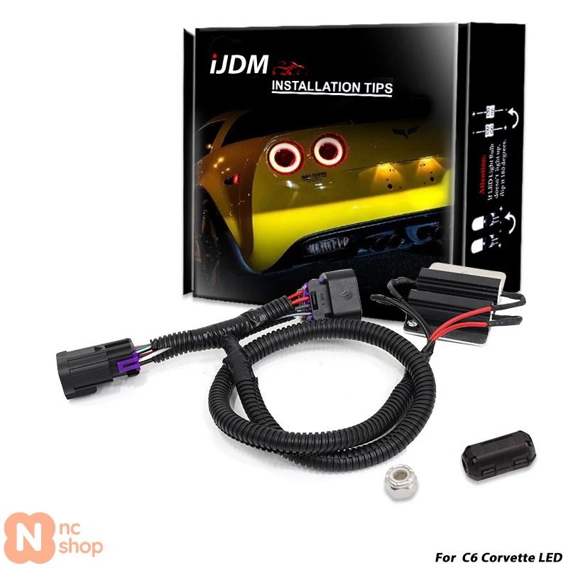 並行輸入品】 IJDM車 LEDテールライト抵抗ハーネス シボレーC6