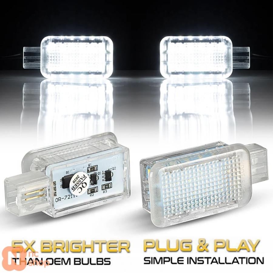 ディフェンダー ラッゲージ LEDランプ 並行輸入品】 2X LED ラゲッジルーム グローブボックス ブーツライト