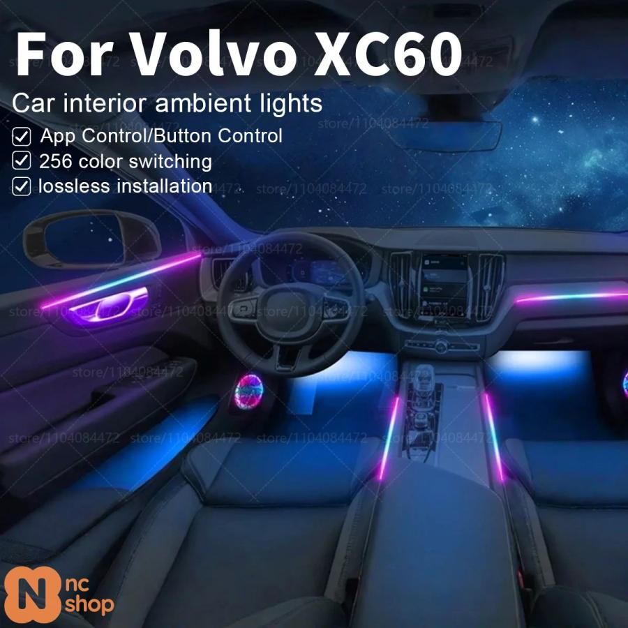 並行輸入品】ボルボ XC60 SPA 用 車内用アクリルカーアンビエント