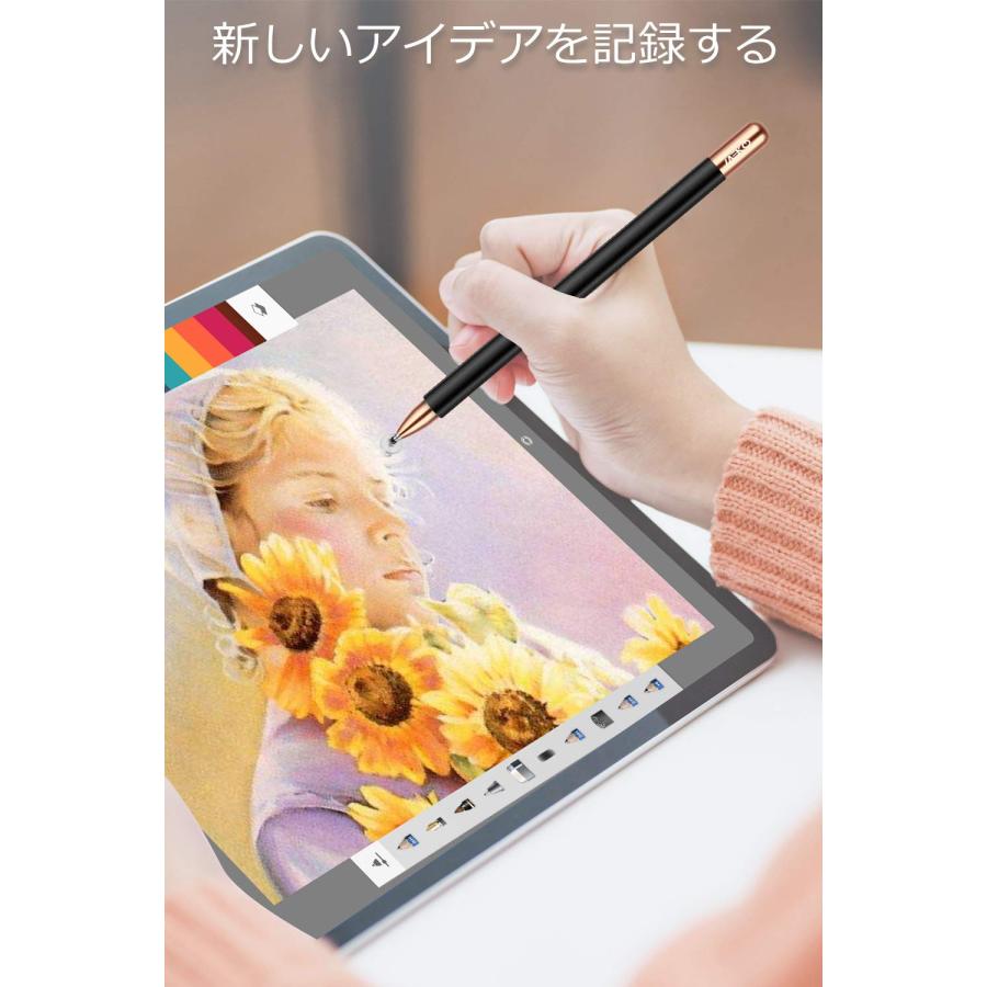 タッチペン MEKO スタイラスペン スマートフォン タブレット スタイラスペン iPad iPhone Android タッチパネル触れず対策 (ビ｜nc-shop｜06