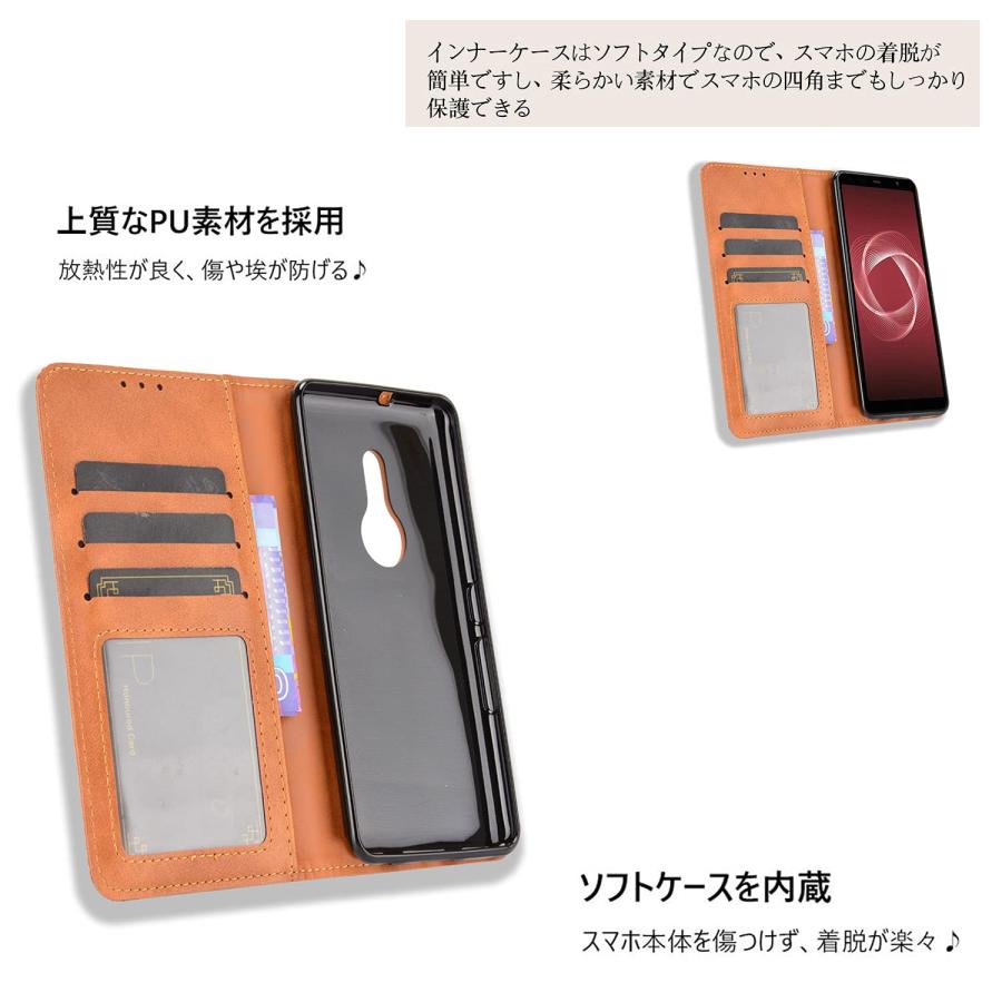 Arrows be4 Plus F-41B / Arrows BZ02 ケース【MARR】 スマホケース 手帳型 シンプル カバー 手帳型ケース ar｜nc-shop｜02