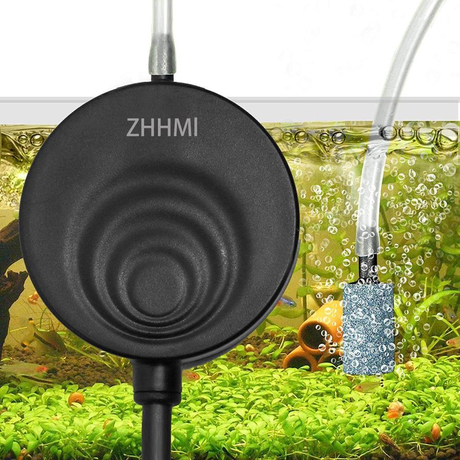 ZHHMl 水槽エアーポンプ 小型エアーポンプ 0.3L / Min空気の排出量 空気ポンプ 低騒音 効率的に水族館/水槽の酸素提供可能 (ブラック)｜nc-shop｜07