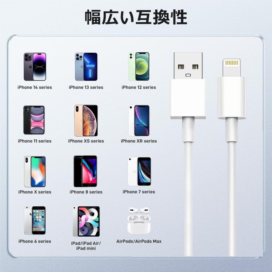 iPhone 充電ケーブル 短い 20cm ライトニングケーブル iPhone 充電ケーブル 短い 20cm ライトニングケーブル